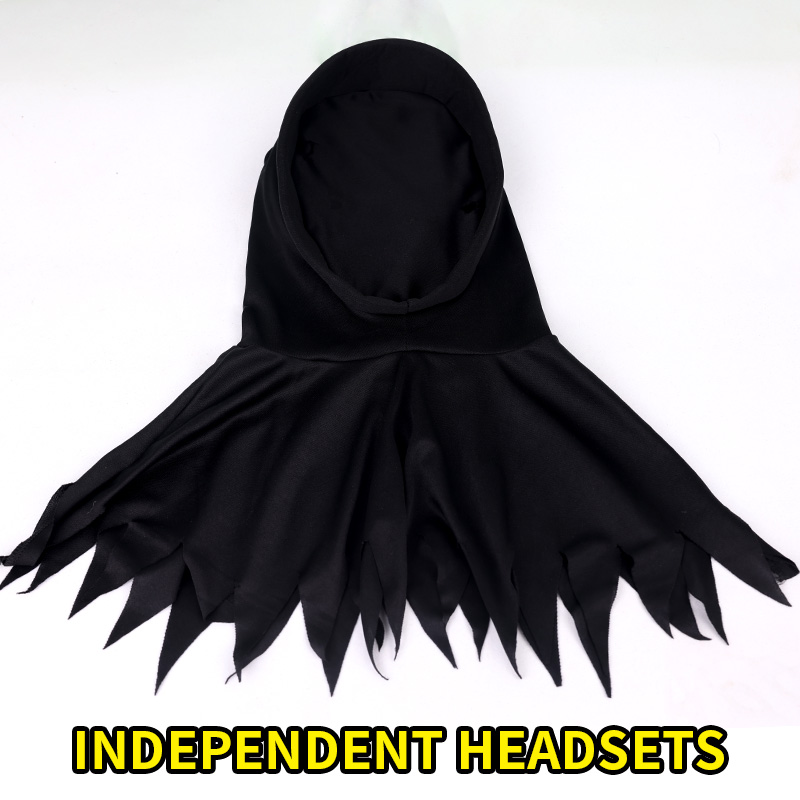 Halloween Grim Reaper Horror C - Black Face Mask Pack 评论和价格
