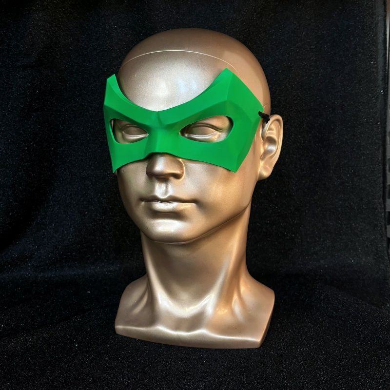 Anime Superhero Green Cosplay  - Respirator Half Face 评论和价格